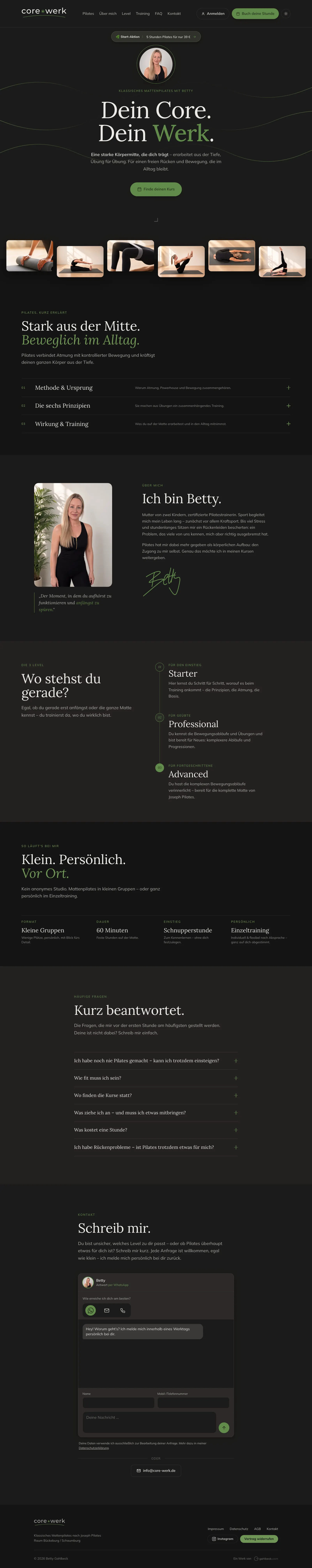 Startseite von core-werk.de